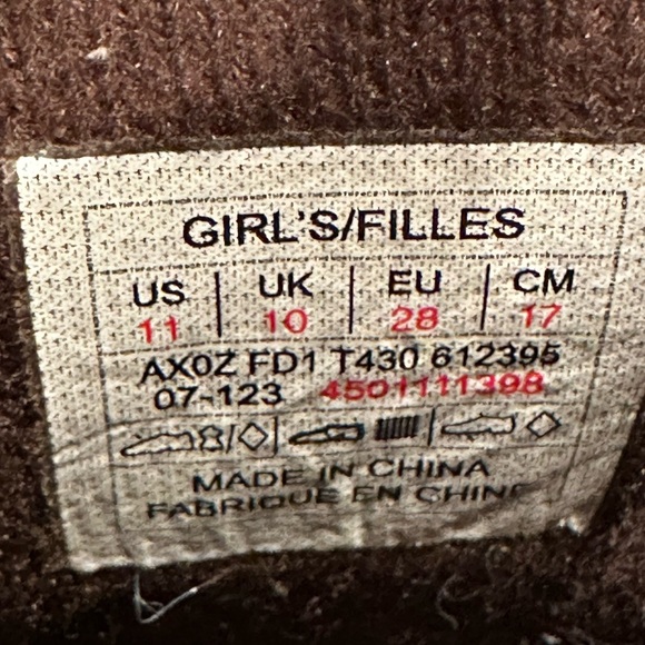 Girls Snow Boots The North Face insulated waterproof - Picture 7 of 11